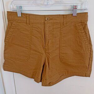 High Rise Utility Shorts 4" Inseam Size 4